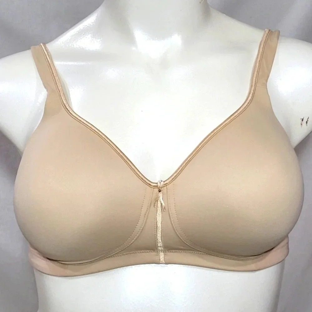 42C‎ Vanity Fair 72-335 72335 Body Caress Bra Wire Free Bra Nude
